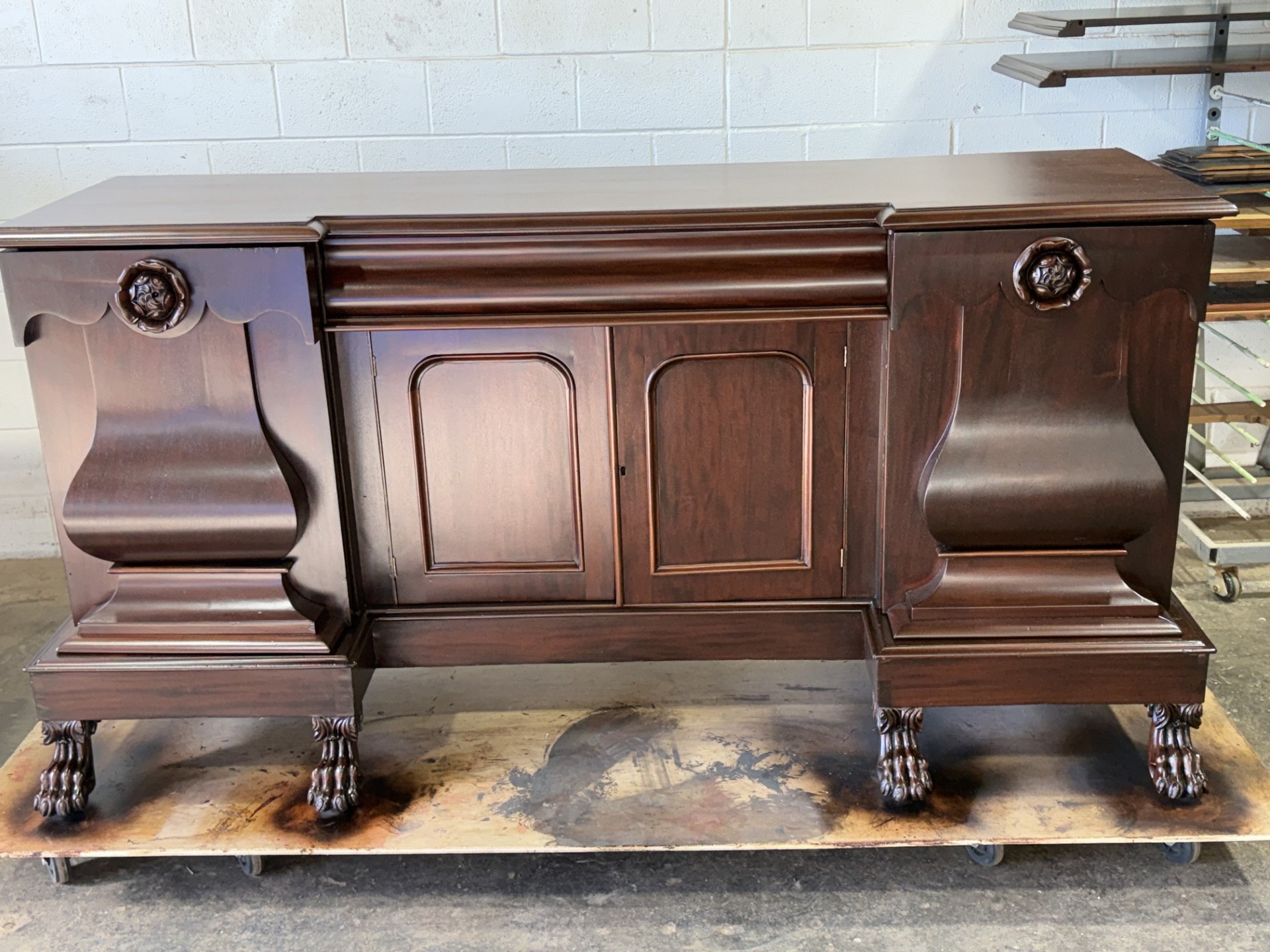 Restored furniture piece